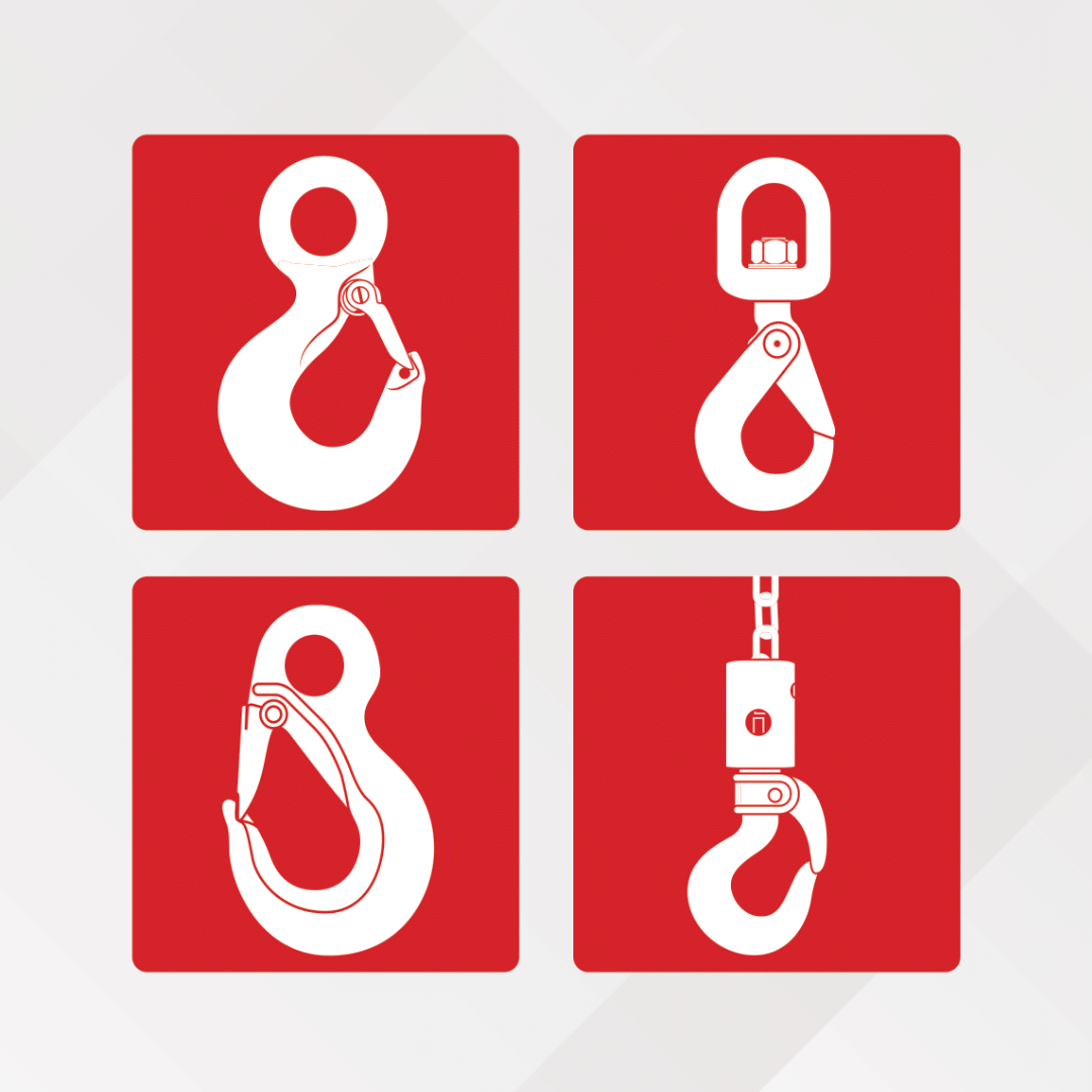 Crosby 'G3315' Snap Hooks with Safety Latch, WLL Range from 340kg to 450kg  - LiftingSafety